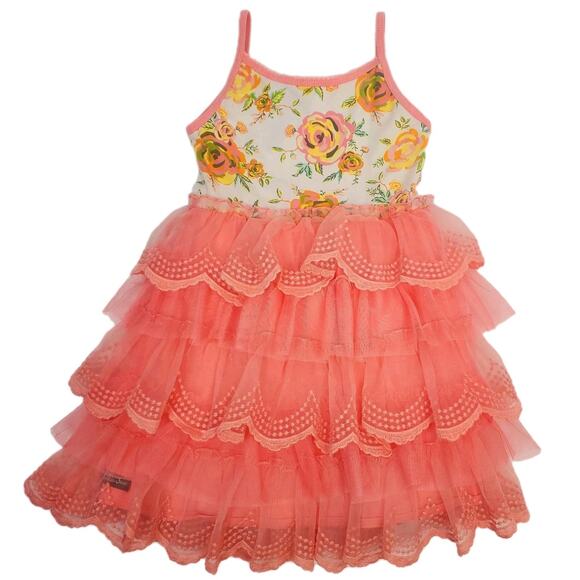 Matilda Jane 6 Musical Chairs Dress Tutu Tulle Adventure Begins Girls Size - Picture 1 of 6